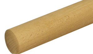 Main courante hêtre PROKIT Ø40mm L.2m